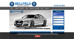 Desktop Screenshot of bellfieldmotor.co.uk